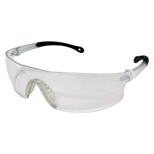 Azusa Safety Scout Polycarbonate Safety Glasses, Anti-Scratch/Anti-Fog Clear Lenses, Soft Non-Slip Ear Pieces SCOUT